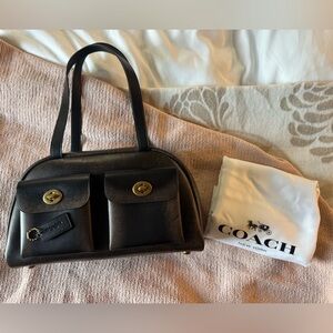 Coach Loved Leather Twin Turn Lock